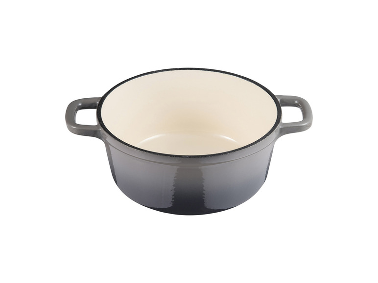 Masterpro Kasserolle, Gusseisen, mit Deckel, Ø 27 cm Rabatt