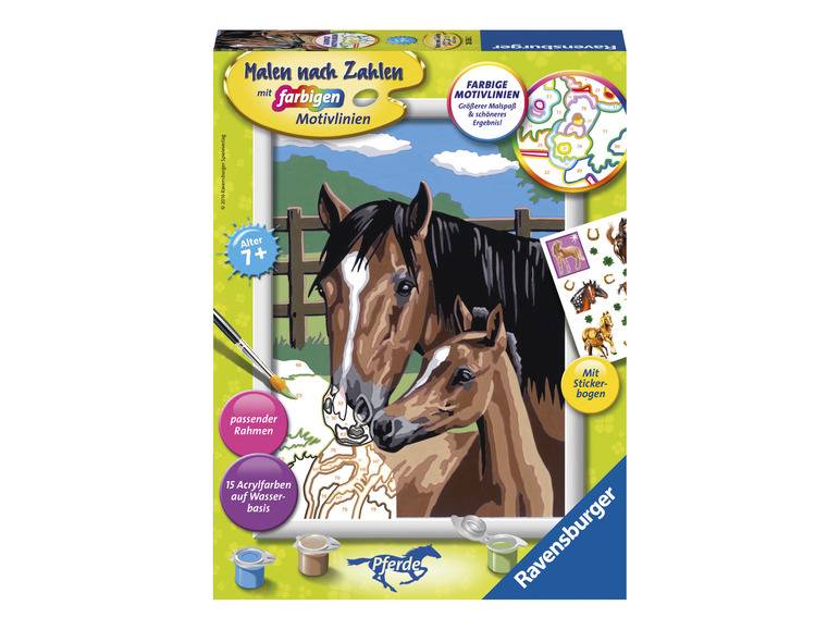 Ravensburger Malen nach Zahlen »Pferd mit Fohlen« Versandkostenfrei