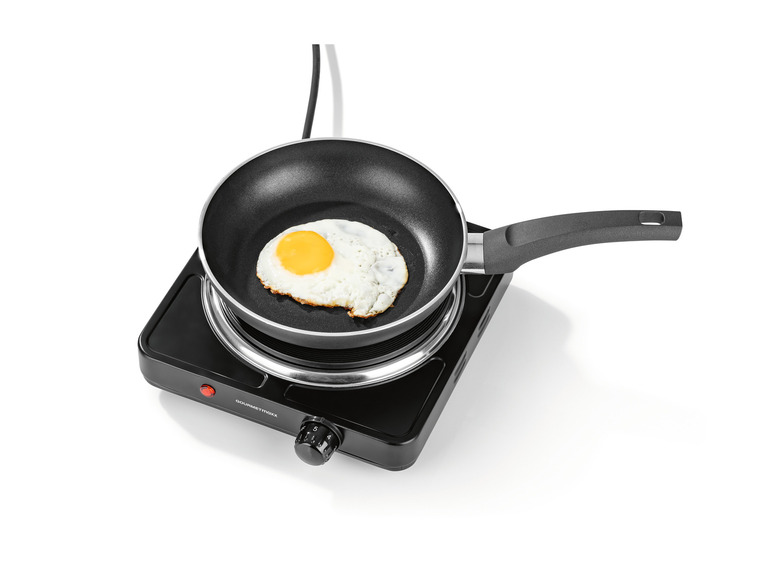 GOURMETmaxx Einzelkochplatte 1500 W schwarz Online Shopping