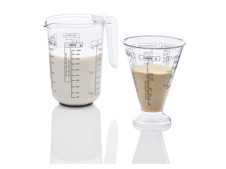 Coox Silikon-Muffinform + ERNESTO® Messbecher-Set, 2-teilig Muttertagsangebot
