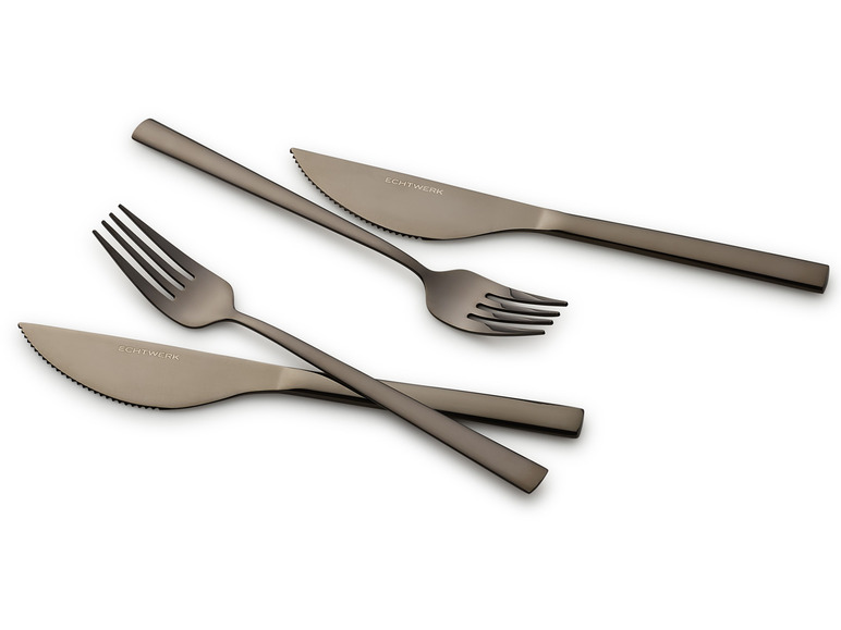 ERNESTO® Pizzastein eckig + ECHTWERK Pizzabesteck Set "Bari" Online Outlet