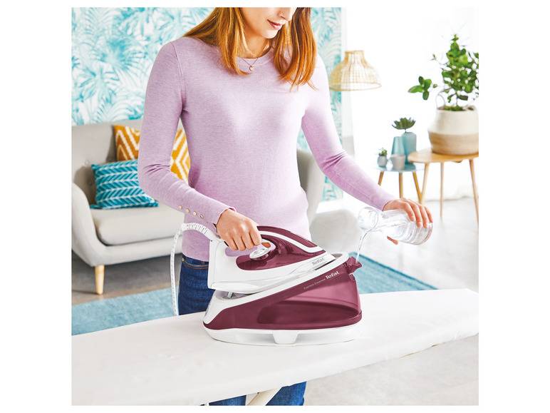 Tefal Dampfbügelstation »Express Easy SV6110« + Aquapur Elektro-Dampfbügeltisch Saisonale Angebote