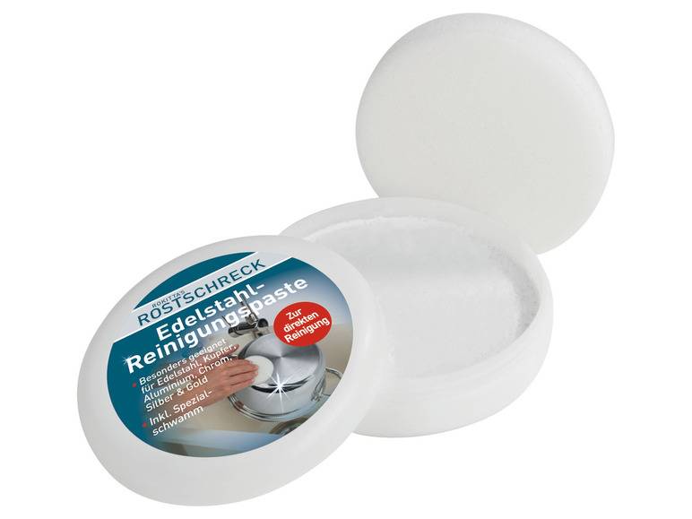 ROKITTA Rostschreck Edelstahl & Reinigungspaste, 2er-Set Räumungsverkauf