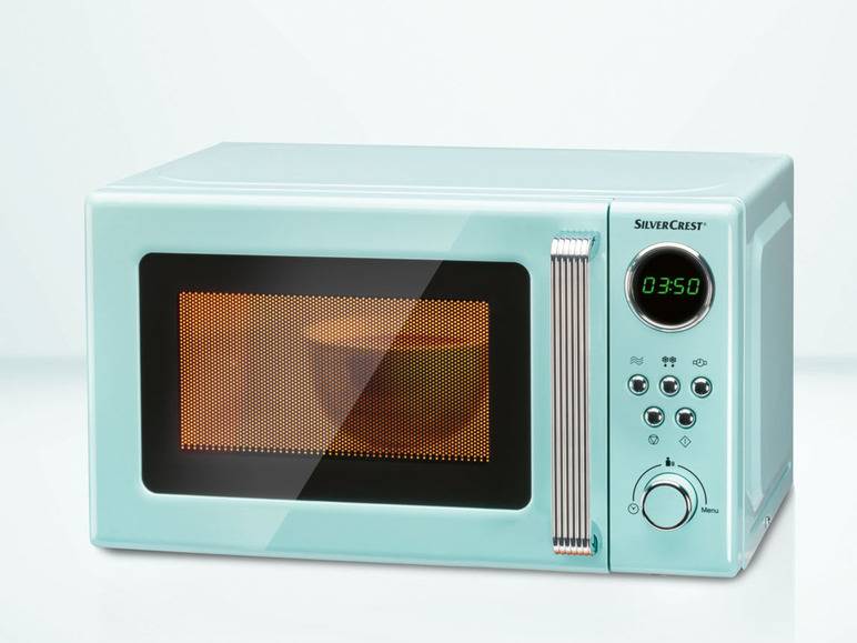 SILVERCREST® KITCHEN TOOLS Mikrowelle »SMWC 700 C1«, 17 l, 700 W türkis Günstiger Verkauf
