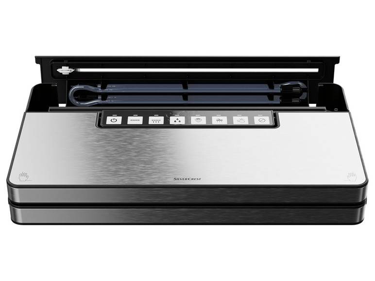 SILVERCREST® KITCHEN TOOLS Vakuumierer »SVEB 160 B2«, Edelstahl-Optik Blitzverkäufe