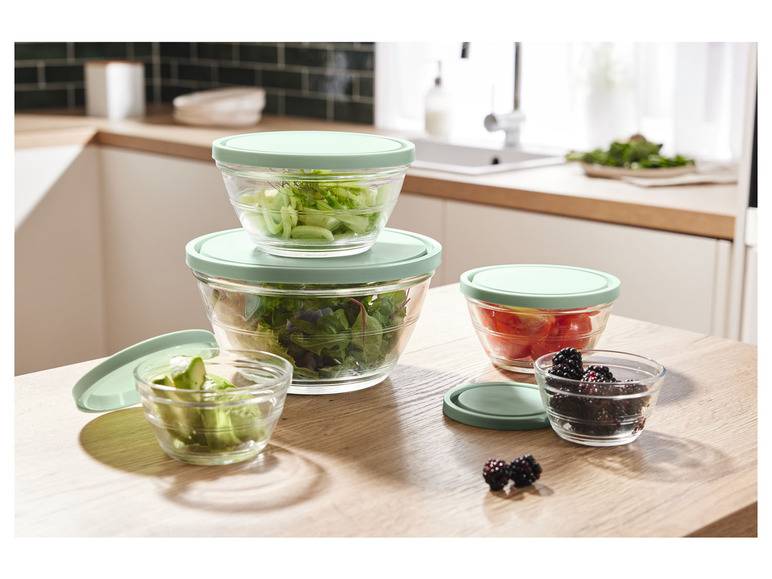 ERNESTO® Glasschüssel-Set, 5 Stück Fabrik Onlineshop