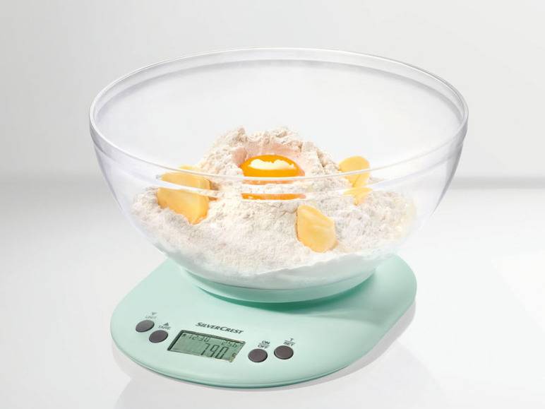 SILVERCREST® KITCHEN TOOLS Küchenwaage, mit LC-Display Günstig kaufen