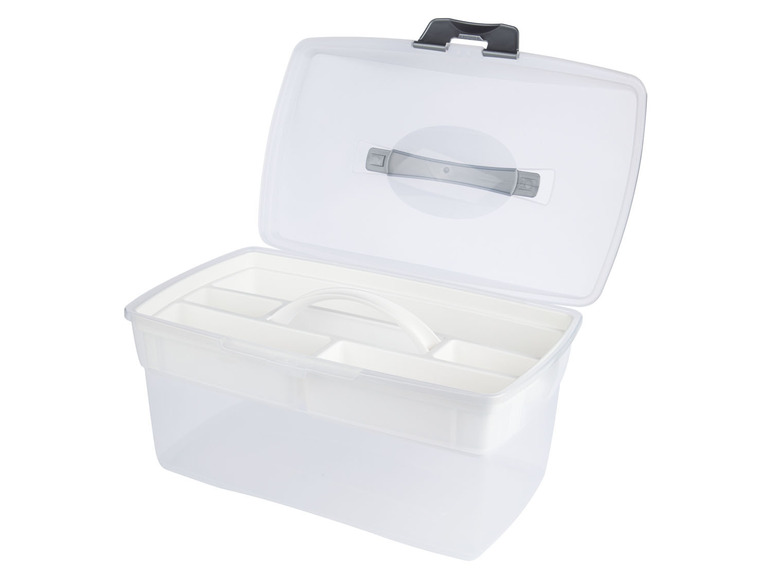 crelando® Näh-/Aufbewahrungsbox, mit Einlegefach Versandkostenfrei