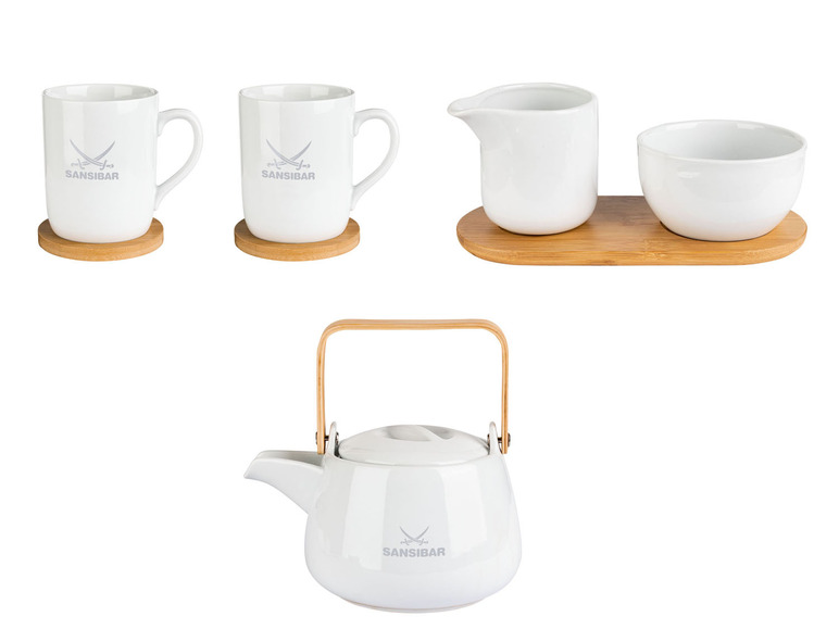 Sansibar Teekanne / Tassen 2er-/ Milch- und Zucker Set Vatertagsangebot