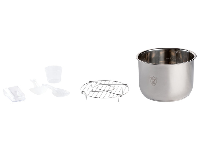 SILVERCREST® KITCHEN TOOLS Multi-Pot Schnellkochtopf »SSM 1000 A2«, 1000 W Heißer Verkauf