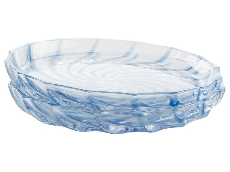 ERNESTO® Schale / Teller, 2er-Set, aus Glas Top Angebot