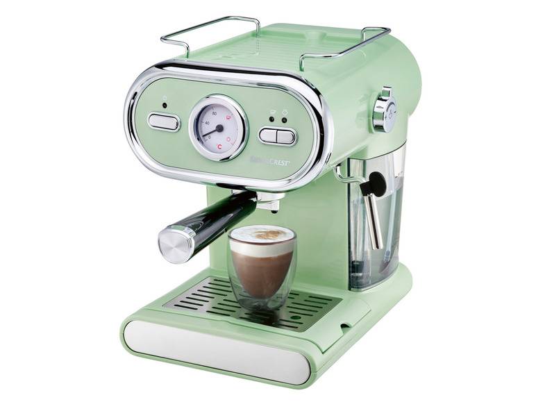 SILVERCREST® KITCHEN TOOLS Espressomaschine »SEM 1100 E1«, mint, 1100 W Bestseller