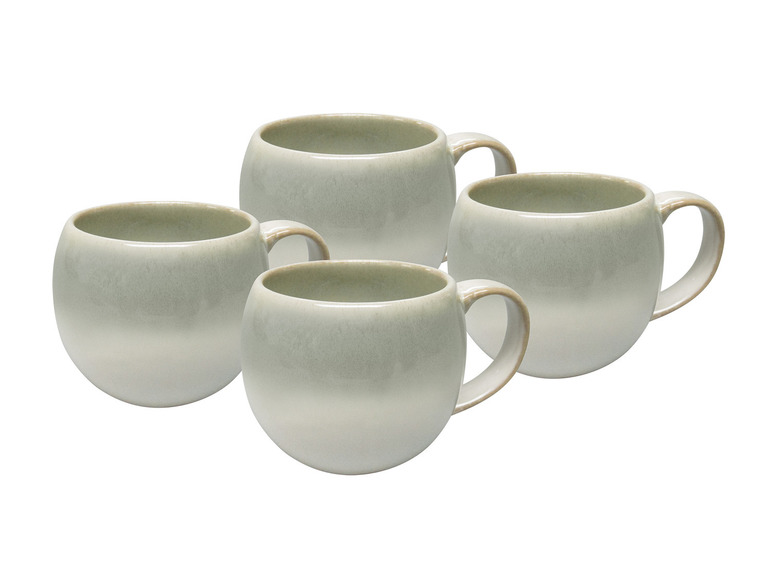 vanWell Kaffeebecher 4erSet bauchig ca. 50cl Steingut Discount Store für neue Produkte