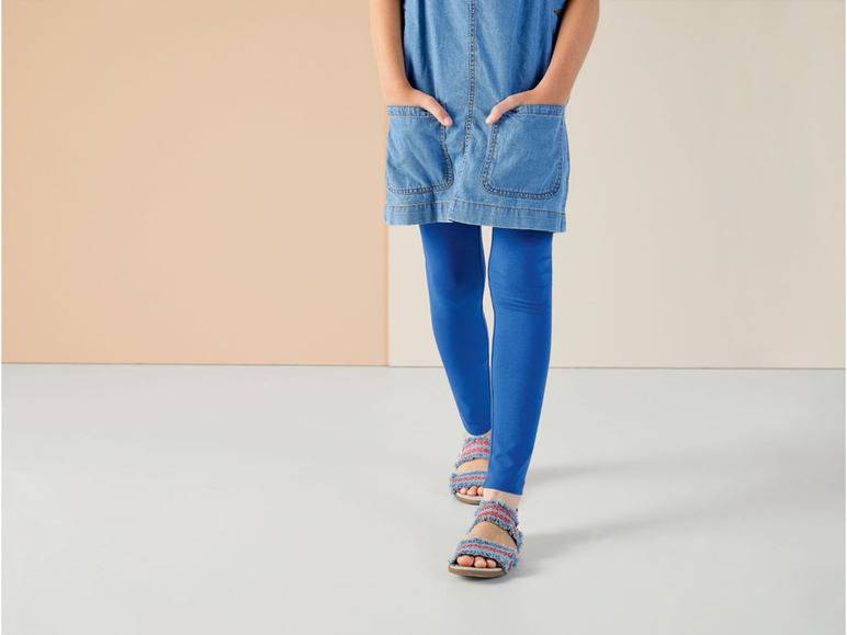 pepperts!® Kinder Mädchen Leggings, 2 Stück, mit bequemem Gummizugbund Riesige Rabatte