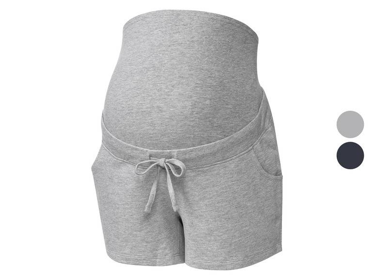 esmara® Damen Umstands-Sweatshorts, extra hoch geschnitten Fabrikladen
