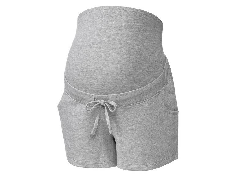 esmara® Damen Umstands-Sweatshorts, extra hoch geschnitten Fabrikladen