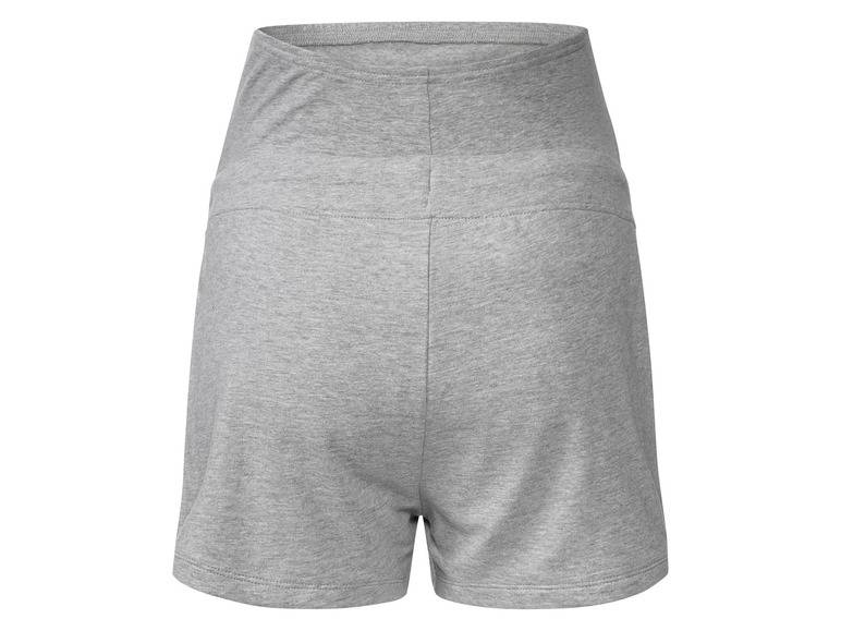 esmara® Damen Umstands-Sweatshorts, extra hoch geschnitten Fabrikladen