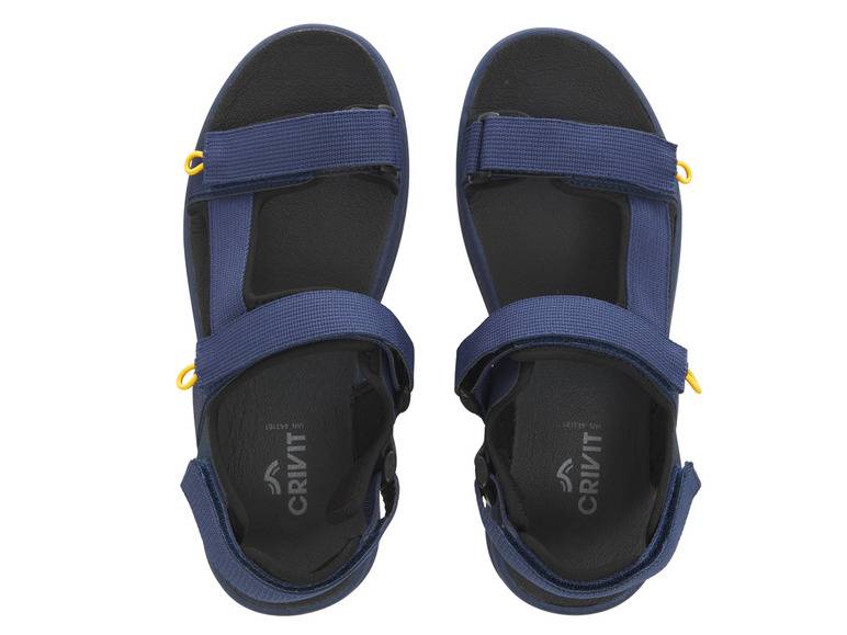 CRIVIT Herren Trekking Sandalen mit gepolsterten Riemen Speichern exportieren