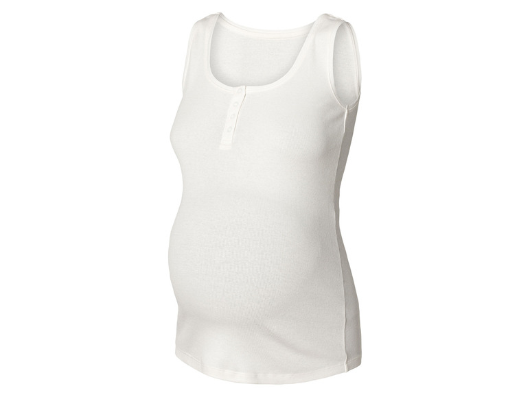 esmara® Damen Umstands-Ripptops, 2 Stück, mit Baumwolle 2025