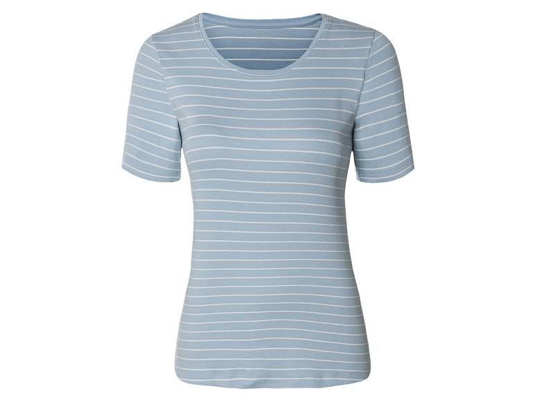 esmara® Damen Umstands-T-Shirts, 2 Stück, in modischer Ripp-Qualität Online