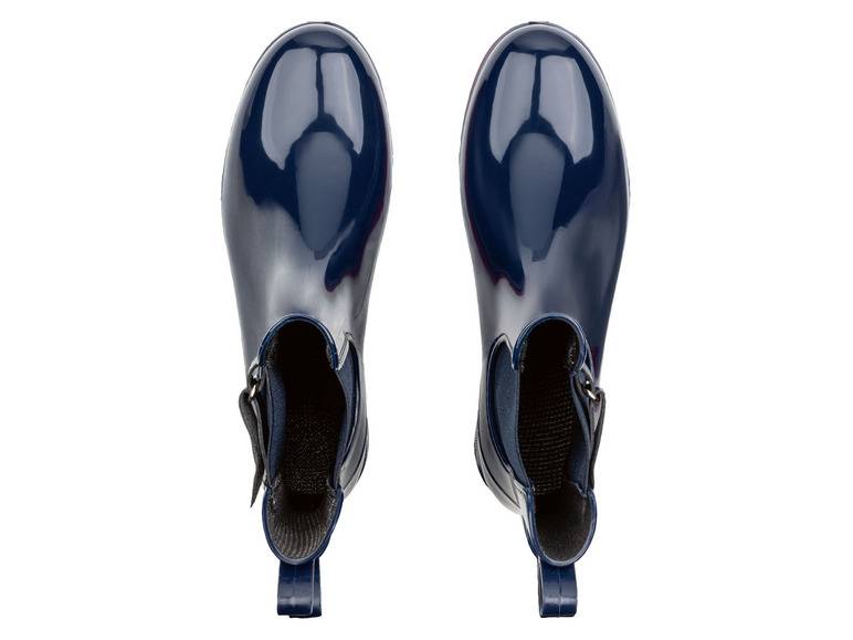 esmara® Damen Regenstiefelette, mit seitlichen Gummizügen im Angebot