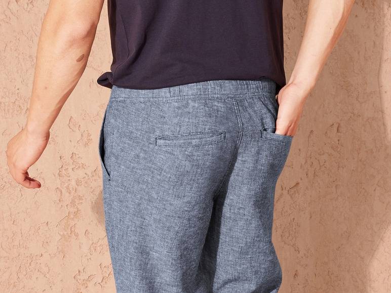 LIVERGY® Herren Freizeithose, Straight Fit, normale Leibhöhe Kostenloser Versand