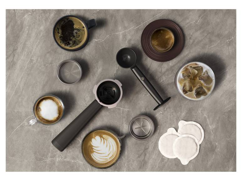 AEG Gourmet 6 Espresso Siebträgermaschine »EC6-1-6ST«, 1350 W Flash Sale