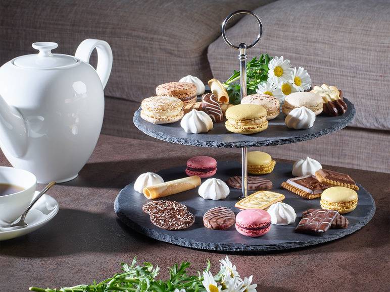 ECHTWERK Schiefer Etagere, ideal zum Servieren Exklusivangebot