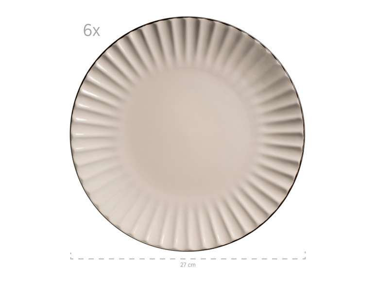 MÄSER Geschirr-Set »Osita«, 18-teilig, beige Letzte 3 Tage