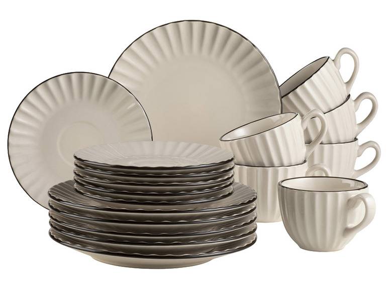 MÄSER Frühstücks-Set »Osita«, 18-teilig, beige Bis zu 60% Rabatt