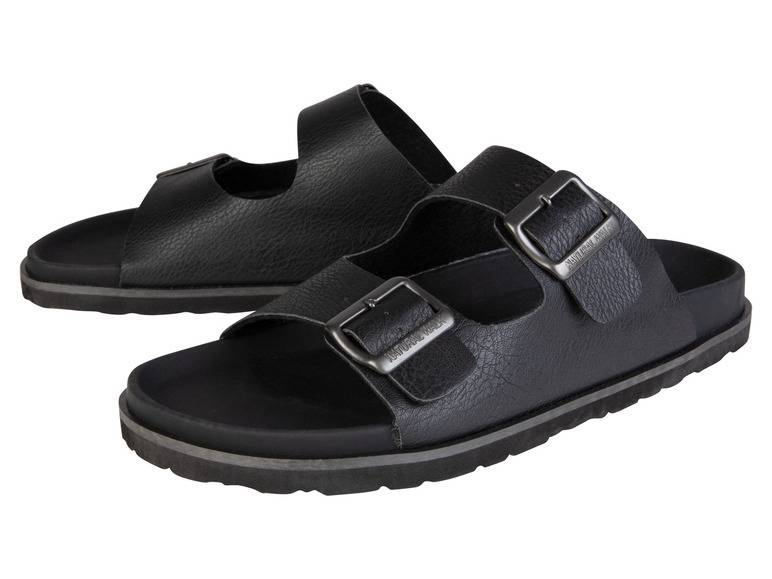 LIVERGY® Herren Pantoletten mit Tieffußbett Riesige Rabatte