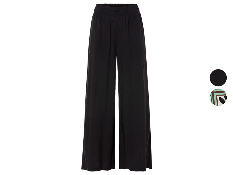 esmara® Damen Wide-Leg-Hose mit elastischem Gummizugbund Outlet