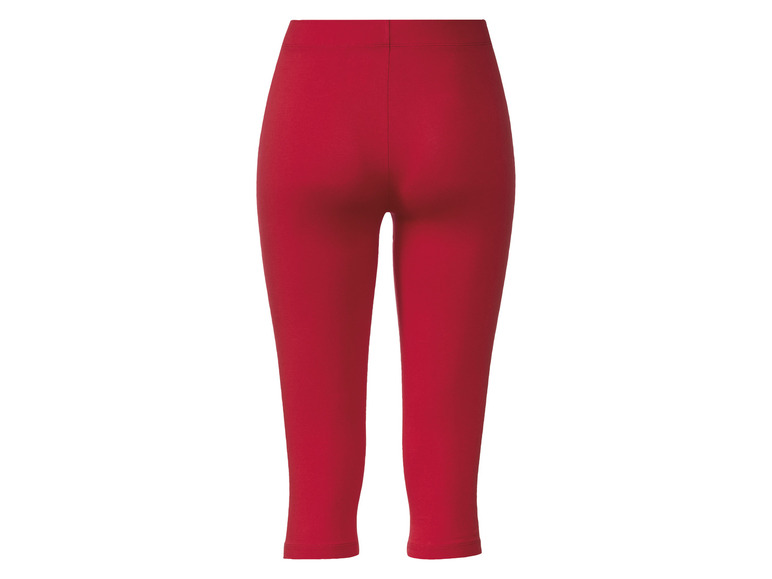 esmara® Damen Capri-Leggings, normale Leibhöhe, elastischer Bund Schlussverkauf