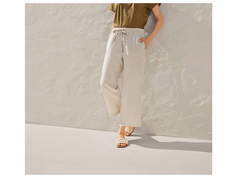 esmara® Damen Leinenhose mit normaler Leibhöhe Cyber Monday
