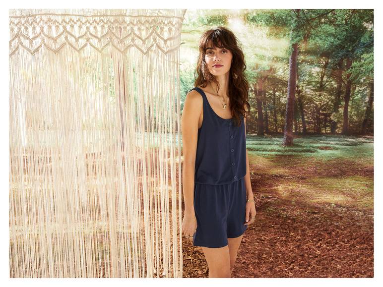 esmara® Damen Jumpsuit, leicht tailliert geschnitten Große Rabatte