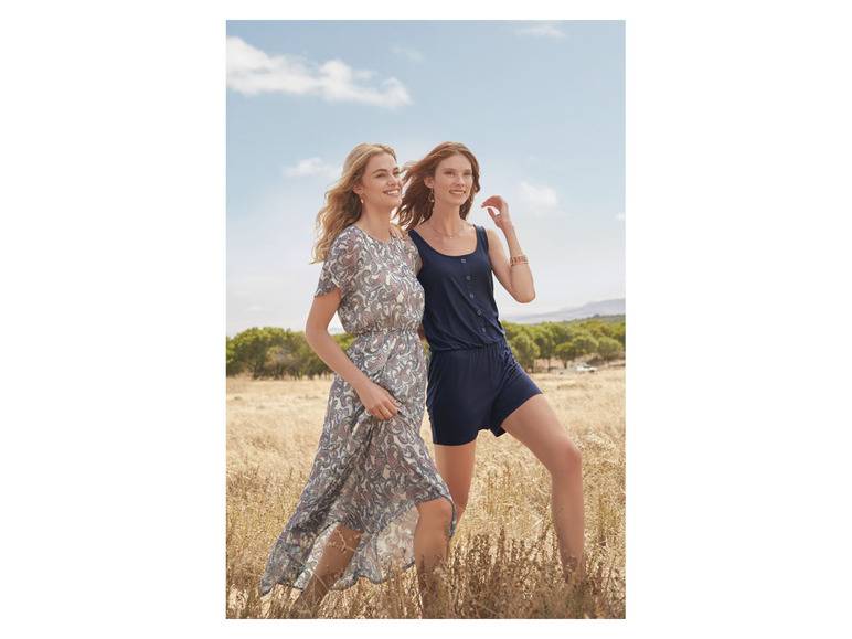 esmara® Damen Jumpsuit, leicht tailliert geschnitten Große Rabatte