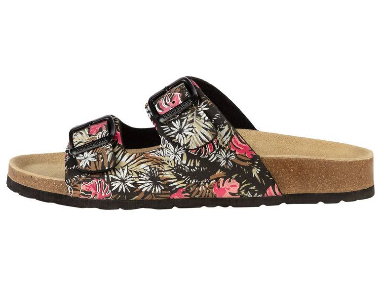 esmara® Damen Pantolette Tieffußbett mit verstellbaren Schnallen Neuheiten