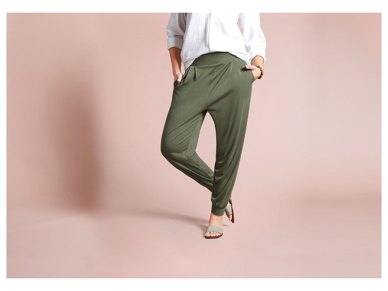 esmara® Damen Sommerhose mit Bündchen am Beinabschluss Räumungsverkauf