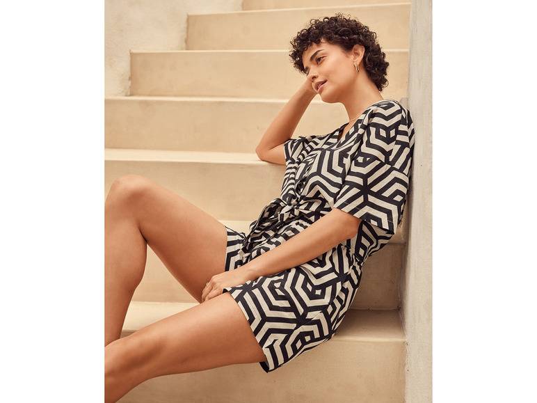 esmara® Damen Leinenbluse, leger geschnitten Tägliche Deals