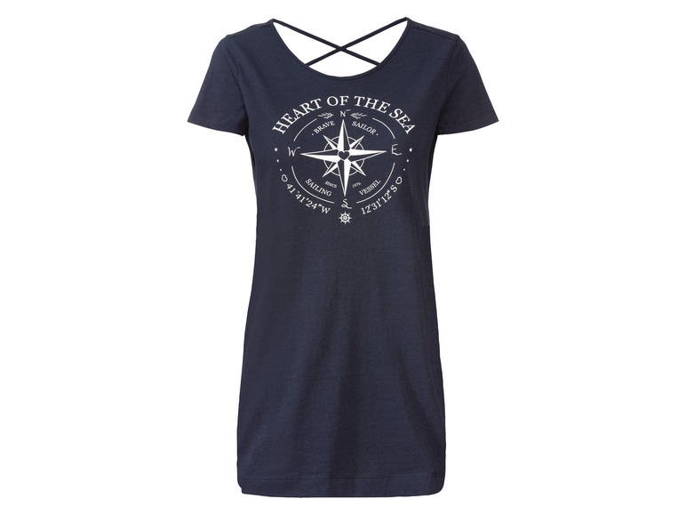 esmara® Damen Longshirt aus reiner Baumwolle VIP-Rabatte