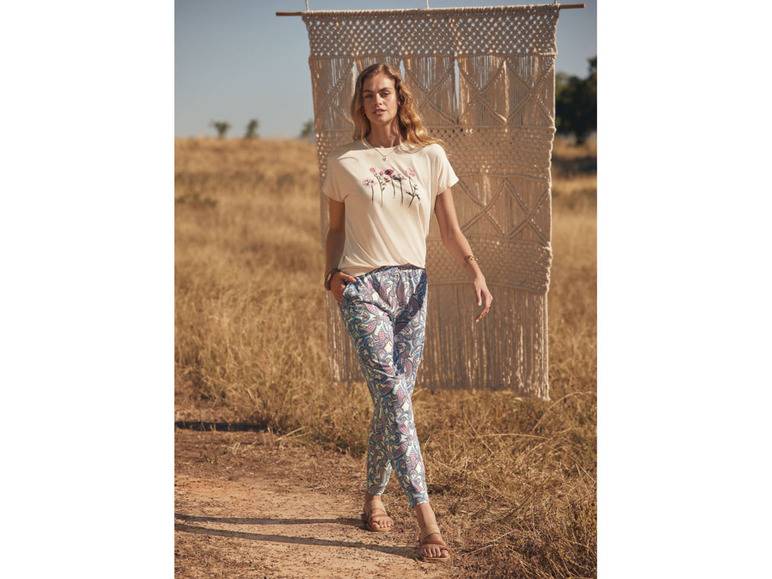 esmara® Damen Sommerhose mit Bündchen am Beinabschluss Tiefpreis