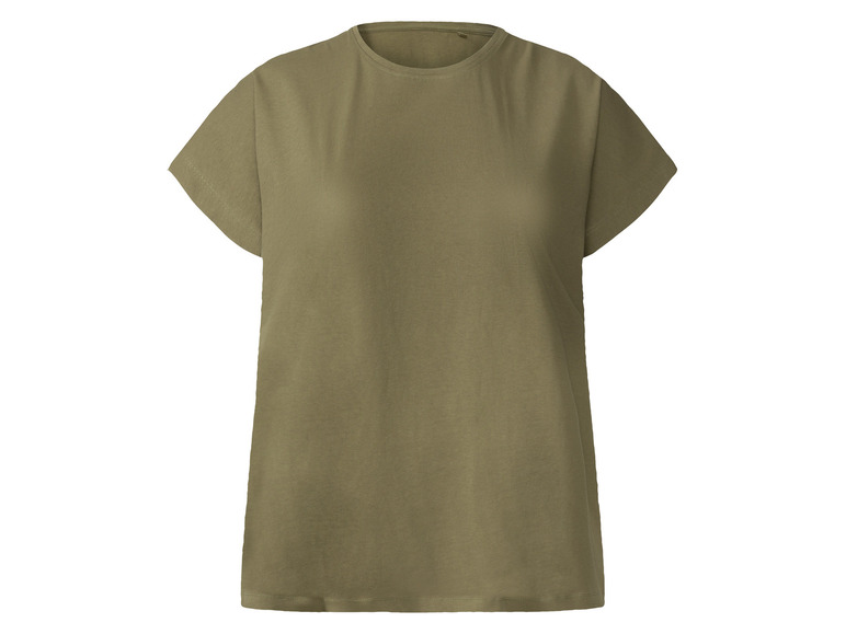 esmara® Damen T-Shirt aus reiner Baumwolle Begrenzte Freigabe