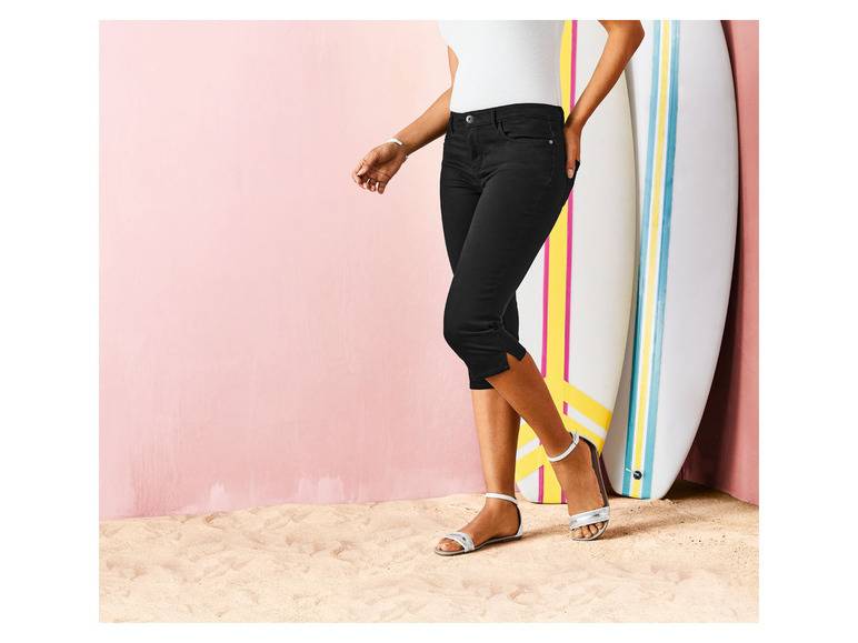 esmara® Damen Caprihose, extra schmal geschnitten, mit normaler Leibhöhe Letzte 3 Tage