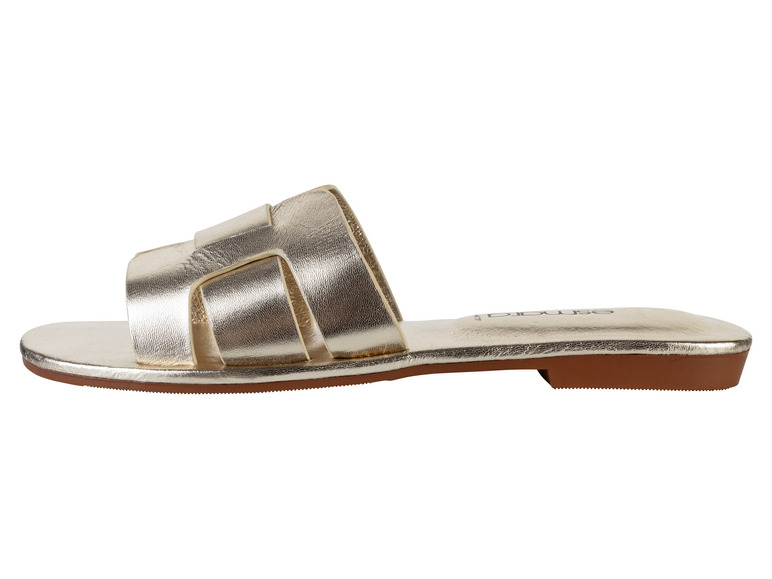 esmara® Damen Pantoletten aus Leder JETZT KAUFEN