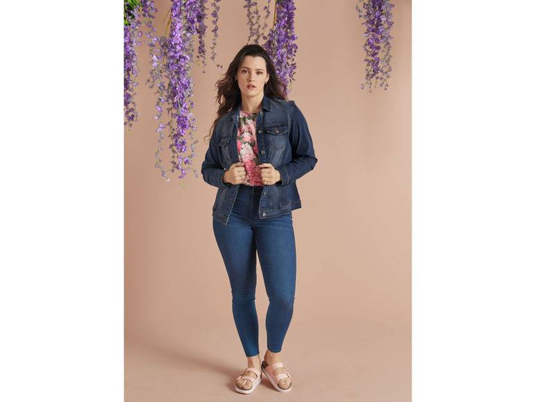 esmara® Damen Jeansjacke, leicht tailliert geschnitten Zeitbegrenzte Promotion