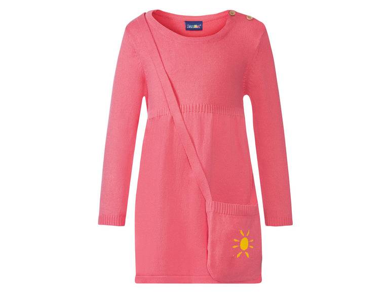 lupilu® Kleinkinder Strickkleid, mit Umhängetäschchen Vierteljährliche Förderung