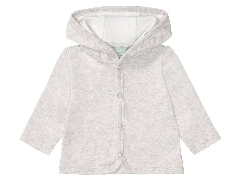 lupilu® Baby Sweatjacke, 2 Stück, aus reiner Bio-Baumwolle Super Rabatt