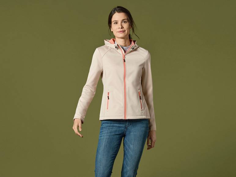 Rocktrail Damen Softshelljacke, verlängerte Rückseite 50% Rabatt für begrenzte Zeit