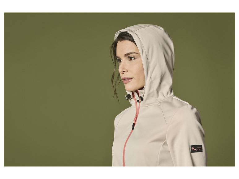 Rocktrail Damen Softshelljacke, verlängerte Rückseite 50% Rabatt für begrenzte Zeit