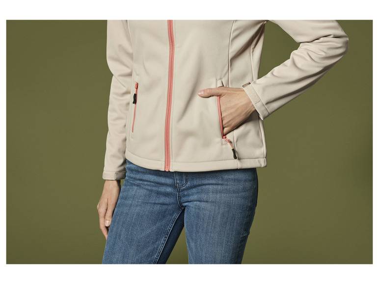 Rocktrail Damen Softshelljacke, verlängerte Rückseite 50% Rabatt für begrenzte Zeit